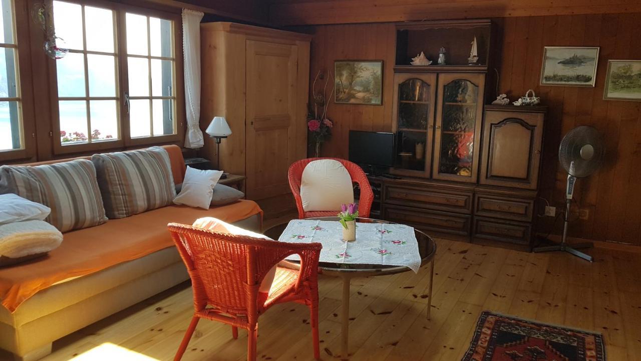 Traumhaftes Chalet Mit Seesicht Krattigen ภายนอก รูปภาพ